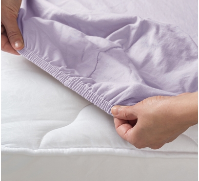 Fialové džersejové prestieradlo s lycrou (2)