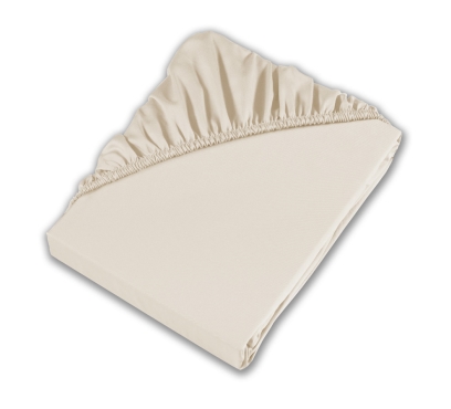 Jemno žlté džersejové prestieradlo s lycrou (4)