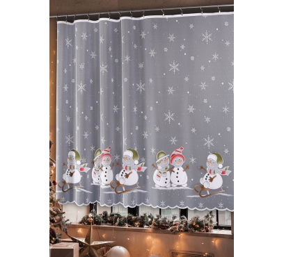 Metrážna žakárová záclona