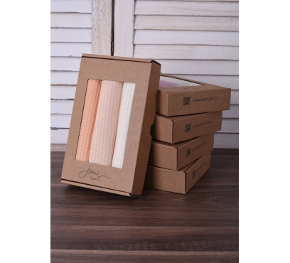 Darčeková súprava 3ks vafľových utierok (2)