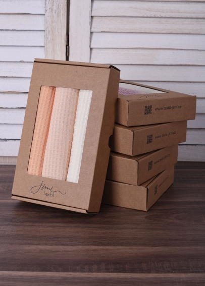 Darčeková súprava 3ks vafľových utierok (2)