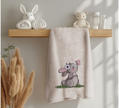 Kolekcia detských uterákov s originálnou výšivkou