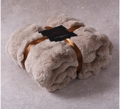 Luxusná kožušinová deka (2)